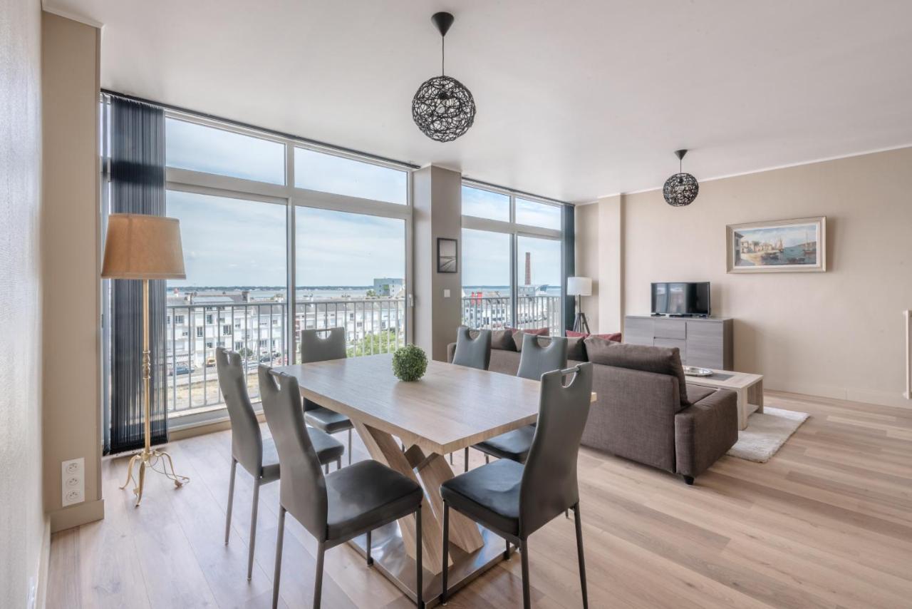 Appartement De 90M Vue Sur Le Port Saint-Nazaire  Eksteriør billede
